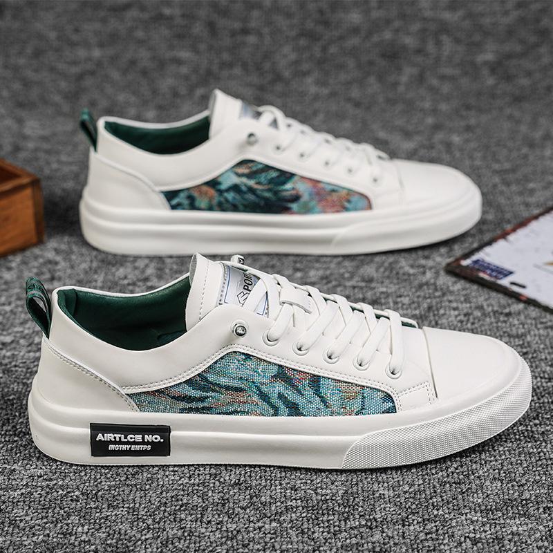 

Men s shoes winter 2024 new fashion casual Hong Kong style men s shoes bag head cloth shoes trend casual white shoes board shoes 39