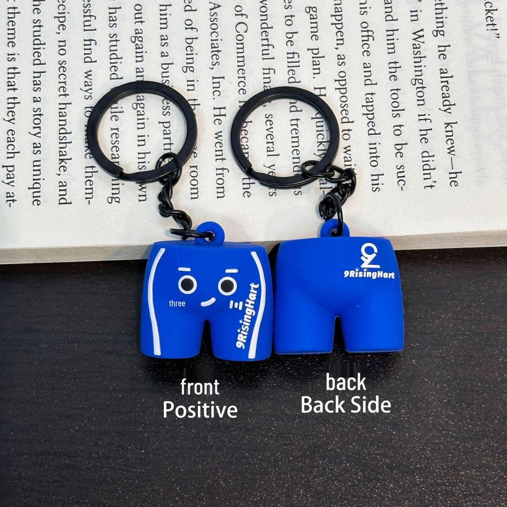 Miu Series Mini Barbell & Dumbbell Plate Keychain Bag Charm