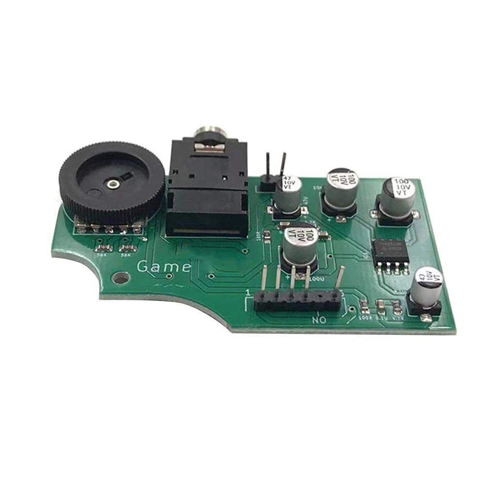 Gamepad Sound Volume Board Replacement for GG All Verison with Volume Wheel Game Console Motherboard Repair Accessories