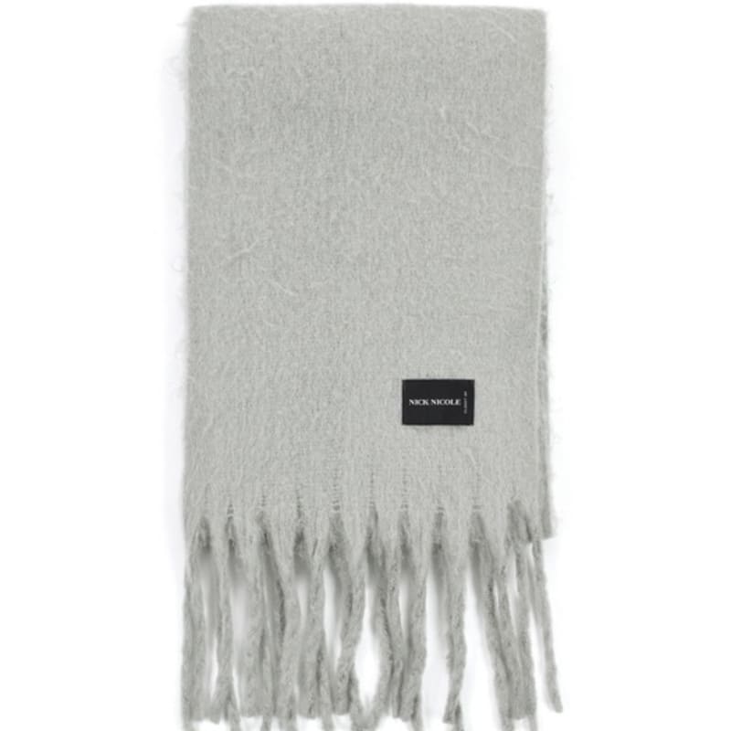 

NICK&NICOLE PREMIUM BOLD SOFT MUFFLER_GRAY ONE
