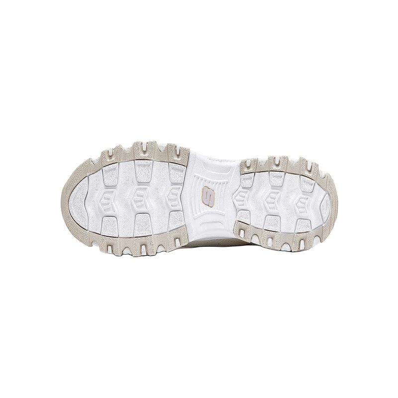 Skechers Kids Comfortable Shock Absorbing Support Low Top Casual Shoes Kids Sneakers Natural Multicolor 319062L-NTMT