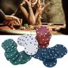 100PCS Poker Chips Cards with Portable Carrying Case for Texas Holdem Black Jack