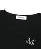 Mucent Madol V-Neck Crop Ribbed Knit (3 Colors)
