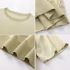 Women's Round Neck Mulberry Silk Short Sleeve T-Shirt