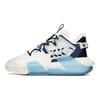 Anta Wwf X  Dominator 3.0 Slip Resistant Durable Lightweight Mid Top Sneakers Men Sneakers White Blue 112138081-6