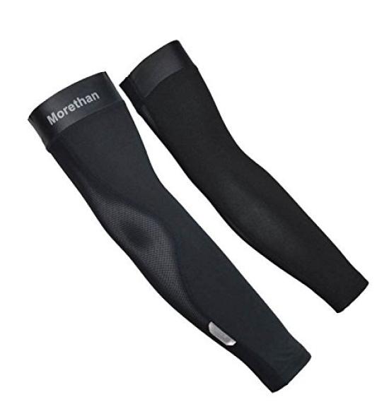 Morethan UV Protection Mesh Arm Cover AM-COOL-521 (Black, L)