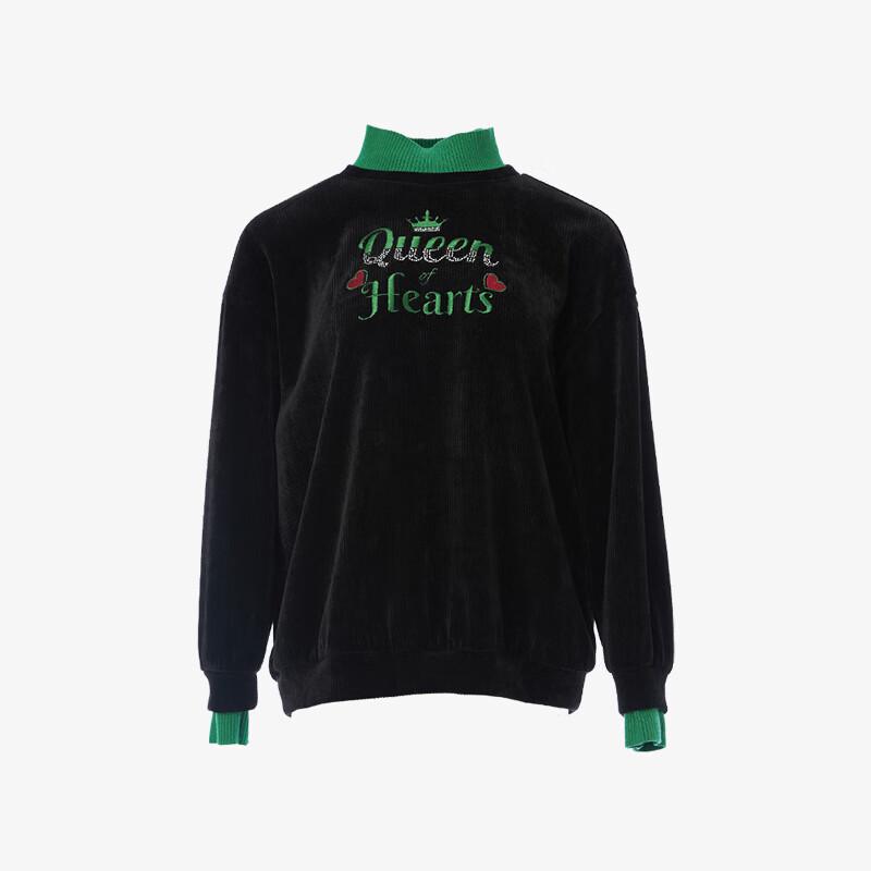 

Women s High-Neck Long-Sleeve Knit Top L