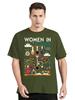 Mens Clothing Women In Science TShirt Funny Science Clothes Street Casual Tops Cotton Tshirt ONeck Fitness T Shirt