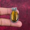 Tiger's Eye 925 Solid Sterling Silver Pendant, Handmade Gemstone Pendant , Gift For Mom Antique Jewelry