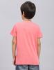 MONTE CARLO Boys Red Printed Round Neck Half Sleeve Regular Fit T-Shirt