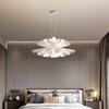 Modern Romantic Chandelier for Restaurant, Living Room, Children's Room, and Bedroom - French Flower Design