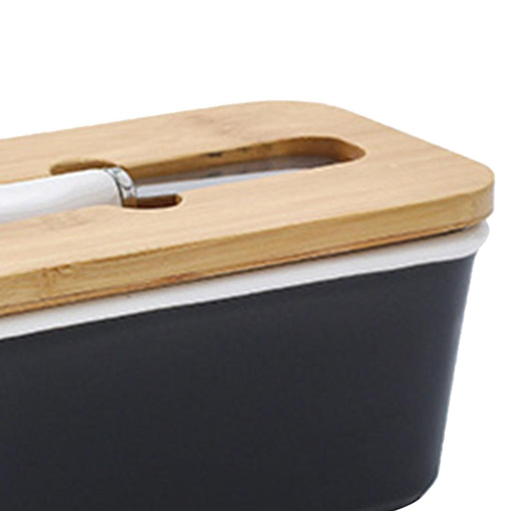 Butter Dish Container Kitchen Accessory Cheese Keeper Storage Box for Household
