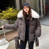 Winter new Korean version loose short cotton-padded clothes women's warm thickened hooded bread clothes cotton-padded jacket