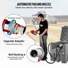 VEVOR Portable Diesel Tank, 439.1 L Capacity & 37.85 L/min Flow Rate, Diesel Fuel Tank with 12V Electric Transfer Pump and 399.3 Cm Rubber Hose