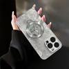 Applicable to Apple 17promax mobile phone case new women's iphone15 Guofeng Baifu 16 gourd folding bracket 14
