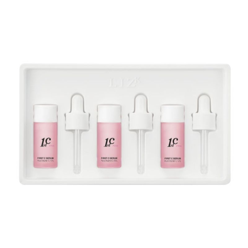 First C Serum Pink Pure Vitamin C 15% 10ml (Pack of 3)