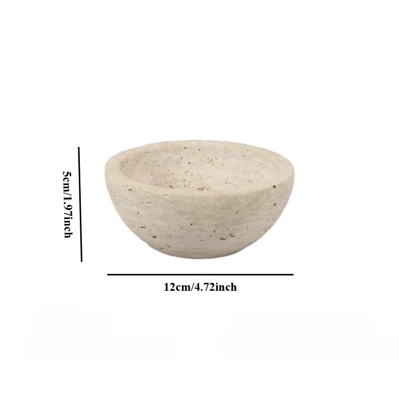 Wabi Sabi Style Natural Yellow Cave Stone Flower Wood Incense Rack Decoration Palo Santo Burner, Aromatherapy Crystal Container