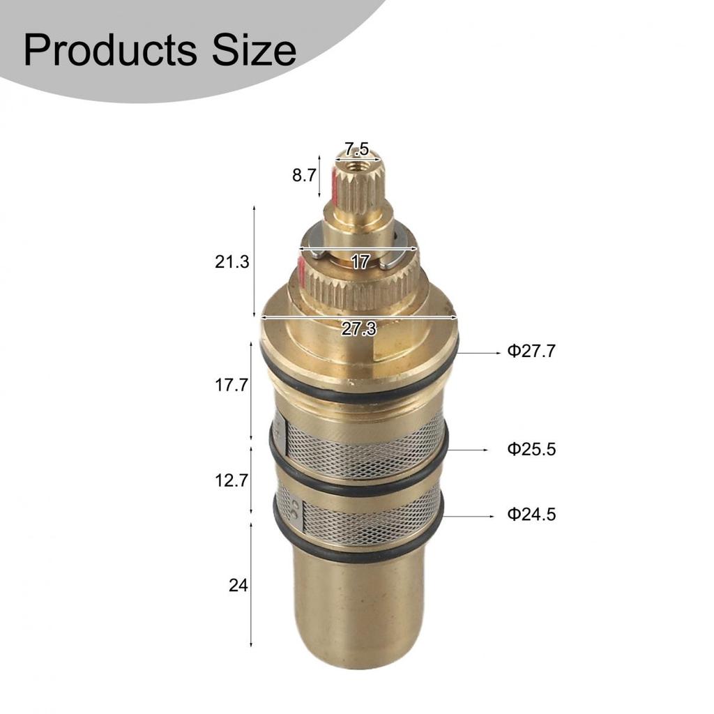 Brass Shower Mixer Valve Replacement Thermostatic Cartridge Repair Kit