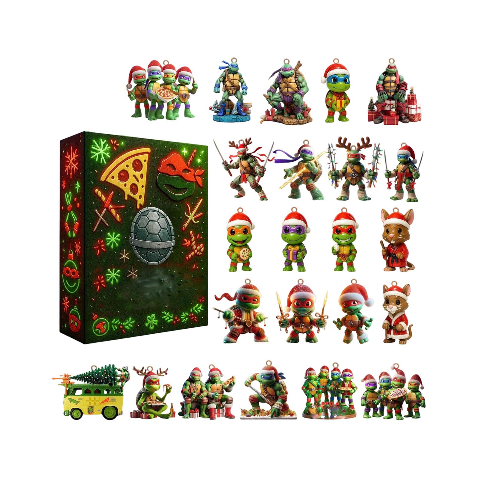 

1 шт. 2D Рождественский подарок Календарь прибытия Фестиваля Украшение Рождественской елки Акриловая подвеска One Size