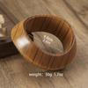 Square Wood Grain Bangle Geometric Burlywood Hand Ring Simple Wooden Bracelet  Daily