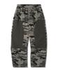 TRILLION Camo Carpenter Wide Sweatpants_Gray