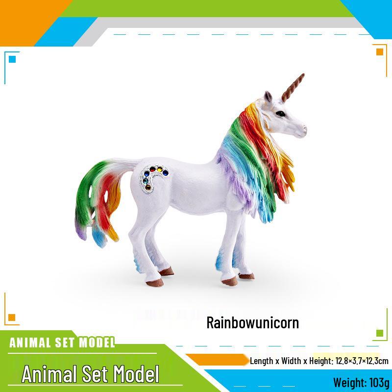 Cross-border Pegasus & Unicorn Mythical Creature Model for Kids