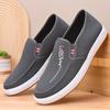 Non Slip Cloth Shoes Men's Board Shoes Lightweight Breathable Canvas Shoes Comfortable Work Shoes