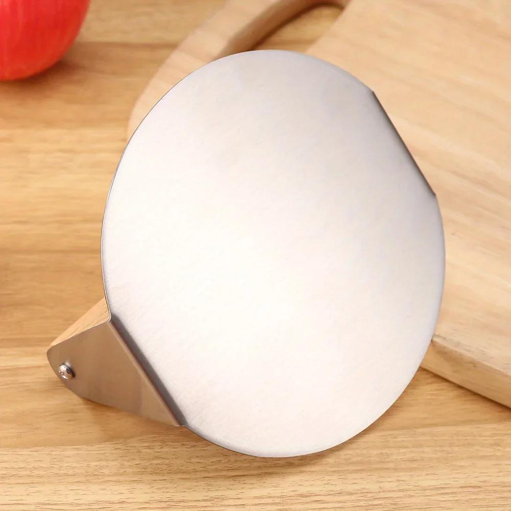 Ny Smash Burgerpress i Rostfritt Stål Hamburgerbiffar Köttkvarn Cirkulär Köttpressform för Delikatesskött Köksredskap