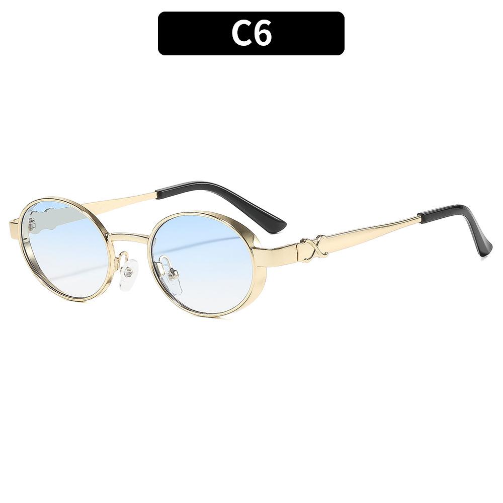 European and American fashion new retro personalized sunglasses Internet celebrity street shooting trend sunglasses high-end casual glasses