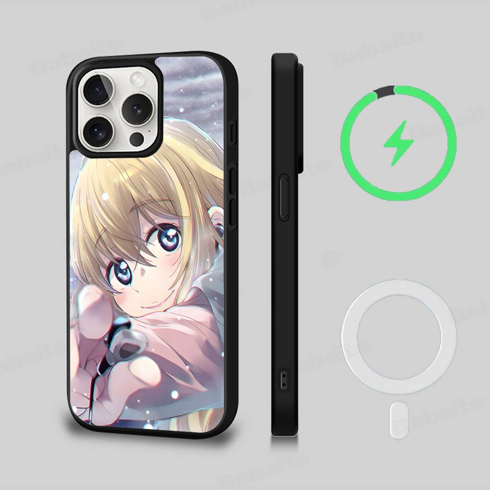 

Your Lie In April For Magsafe Magnetic Phone Case For IPhone 17 16 15 14 13 12 11 Plus Pro Max PC+TPU Cover iPhone 13