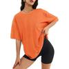 European & American Plus-Size Loose Short Sleeve Women's Round Neck T-Shirt - Spring & Summer Style