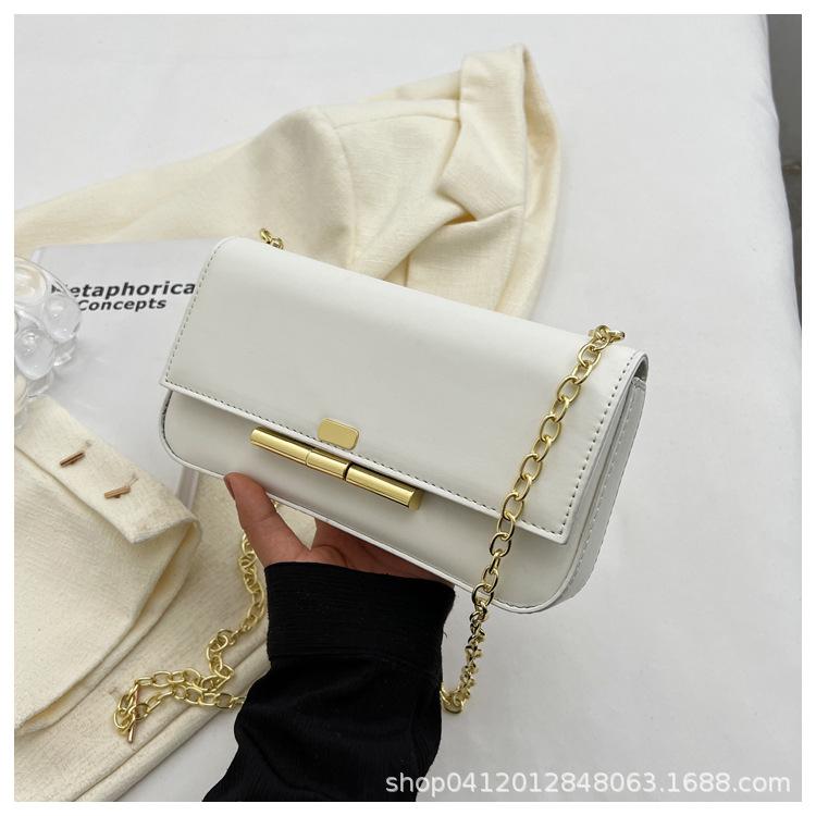 

Французская сумка-мессенджер в стиле легкой роскоши, маленькая женская сумка, новый нишевый дизайн 2025 года, сумка для работы и поездок, модная и простая наплечная сумка белый