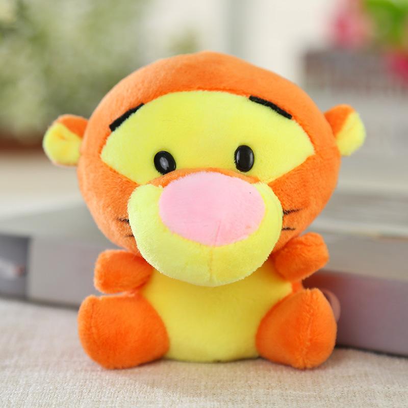 12-20Cm Winnie The Pooh Bear Tiger Pig Anime Cute Cartoon Plush Dolls Toys Keychain Pendant Room Decoration Kids Birthday Gift