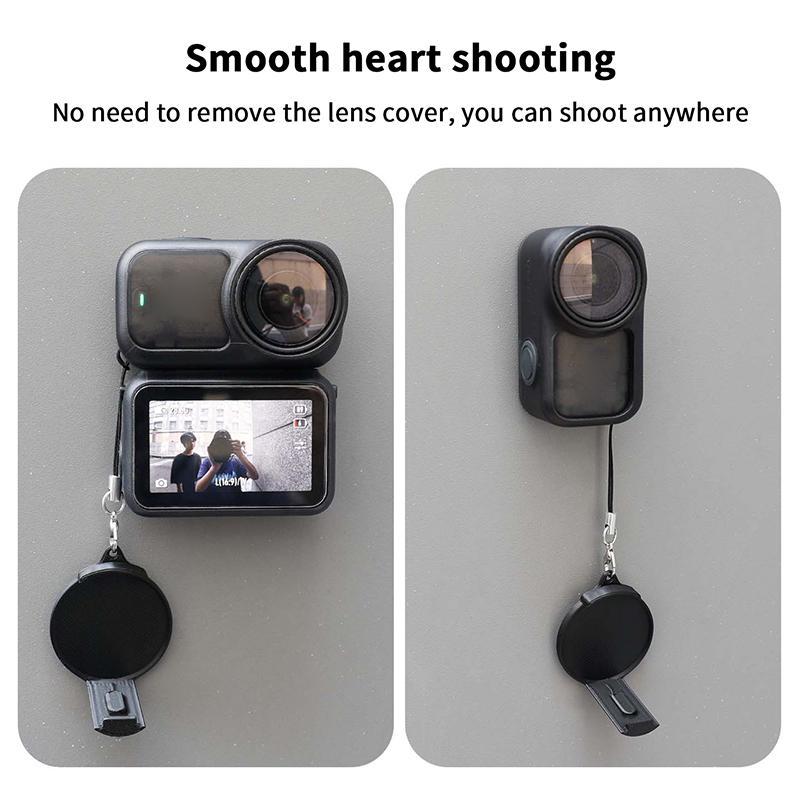 1/3/5Pcs Plastic Nano Action Camera Lens Caps Protective Cover Anti-scratch Anti-fall Camera Lens Caps Accessories