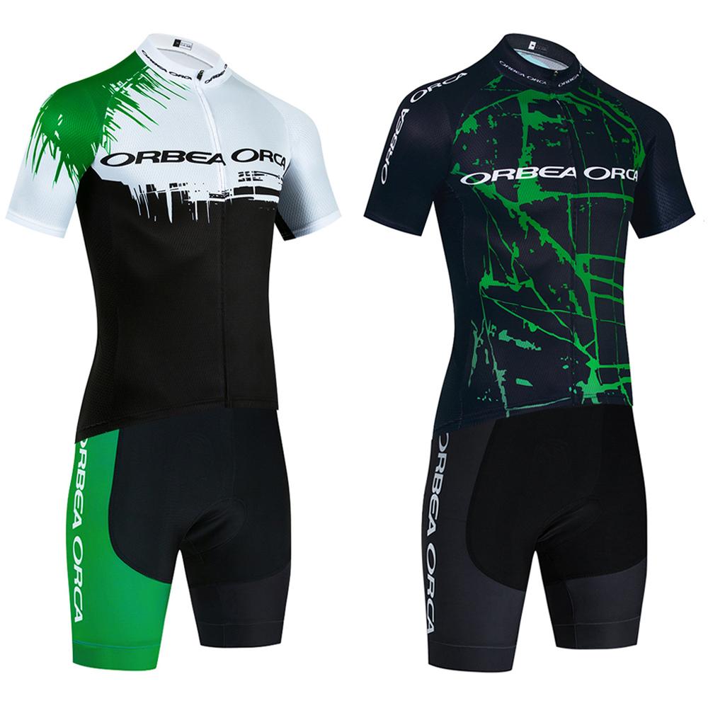 New 2026 Cycling Jersey Quick Dry Green Pro Bike Jersey Shorts Set Men Women Ropa Ciclismo Bicycle T-Shirt Clothing