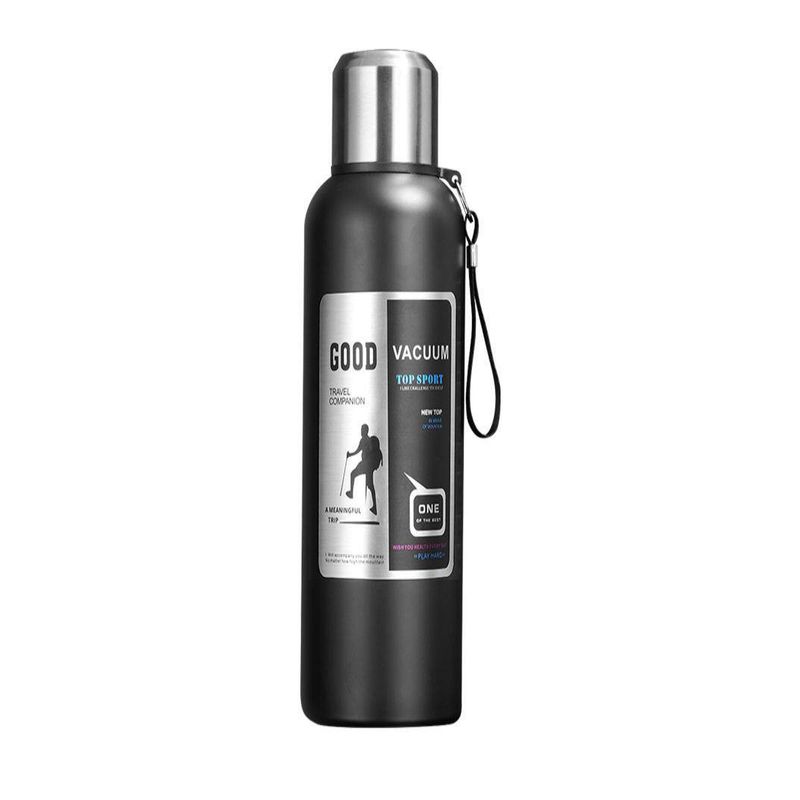316 Stainless Steel Inner Tank Vacuum All-Steel Thermos Pot for Men, Portable Large-Capacity Thermos Cup for Outdoor Travel and Mountaineering