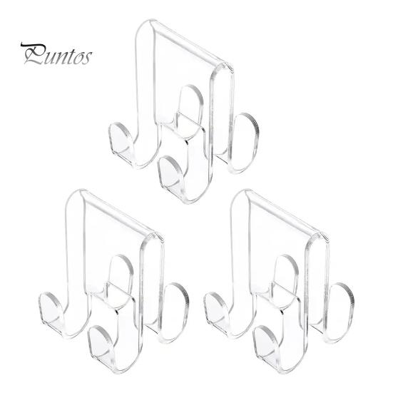 

3 шт. акриловых крючков для душевой двери, высокая прочность, прочная несущая способность, простая установка, вешалка для полотенец, крючки для ванной комнаты чистый