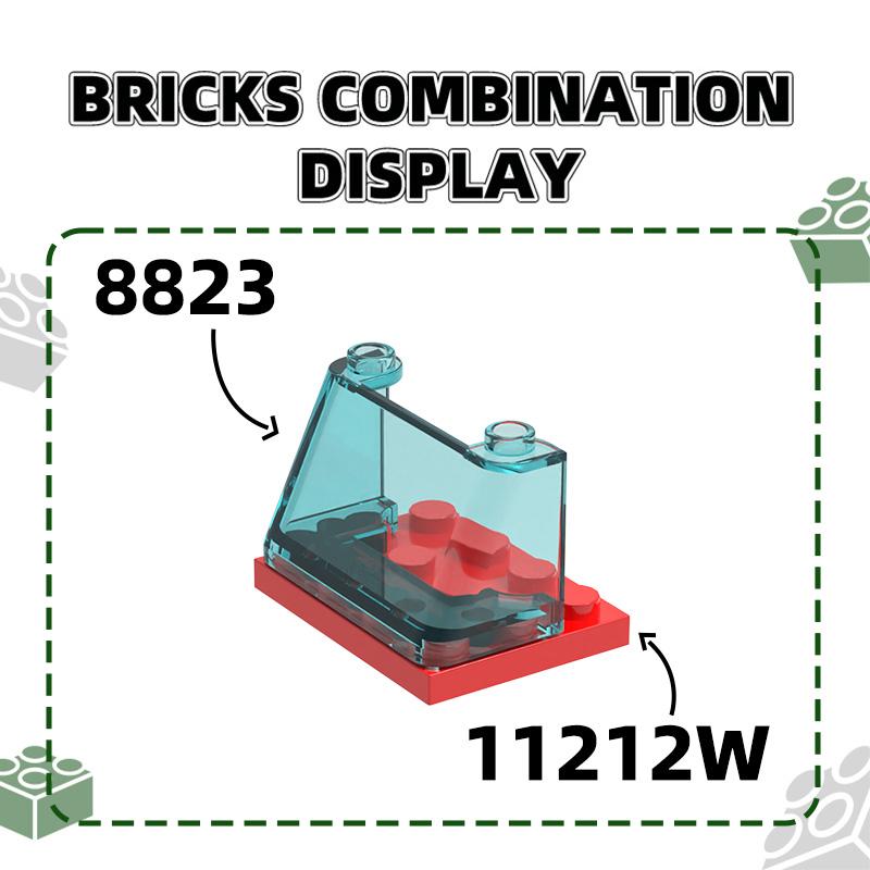 Non-Toxic 61Pcs/Lot 11212W Plate 3 X 4 Building Block Moc Color Accessories Compatible With Brick Diy Children'S Toy Assembly Parts