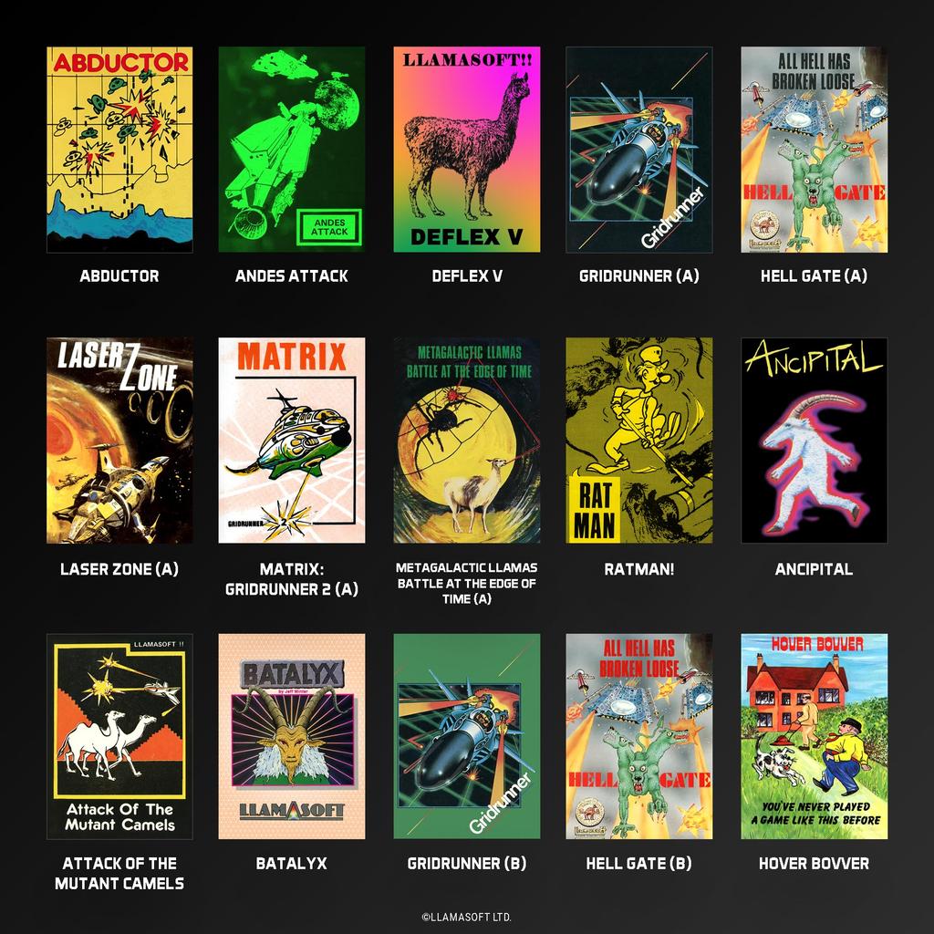 Blaze The Llamasoft Evercade Collection.