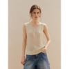 INMAN Women's Lyocell Linen Knit Vest