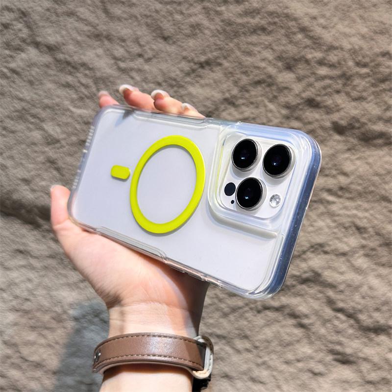 Luxury Wireless Charge Magsafe Transparent Case For iPhone 15 16 14 13 11 12 Pro Max Plus 11 Magnetic Shockproof Soft Bumper Cover