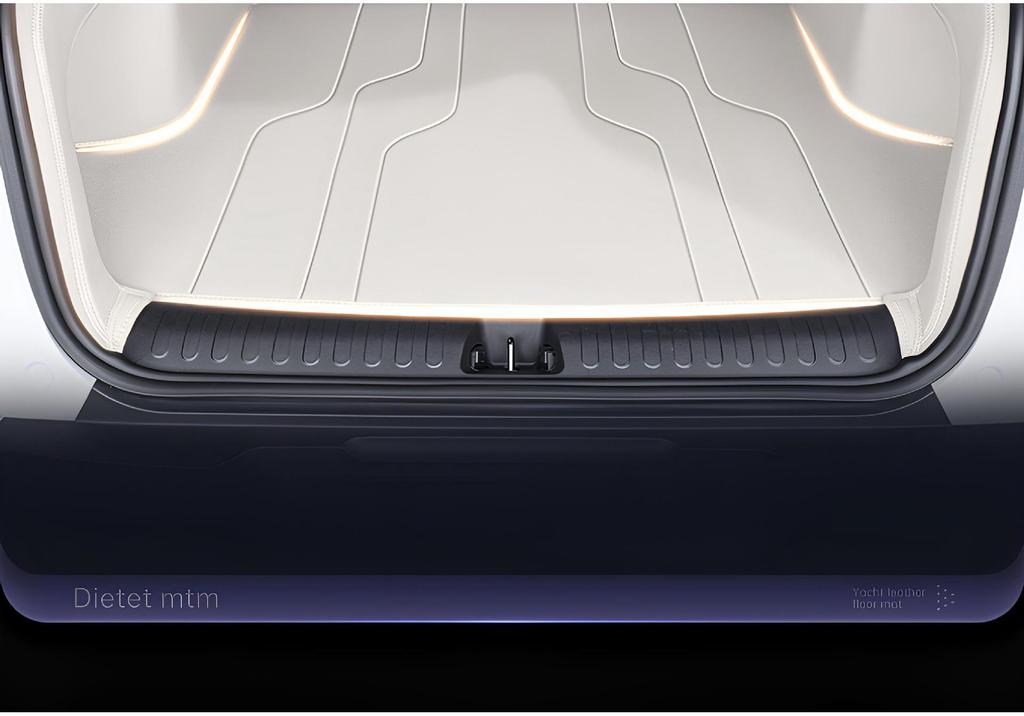 Full Coverage Trunk Mat for BYD Seal 08 - Tail Box Interior Accessory for EV/DMI Models