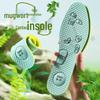 Mugwort Antibacterial Odor-Resistant Sports Insoles: Sweat-Absorbent, Breathable, Shock-Absorbing Comfort for Men & Women In Military Training.