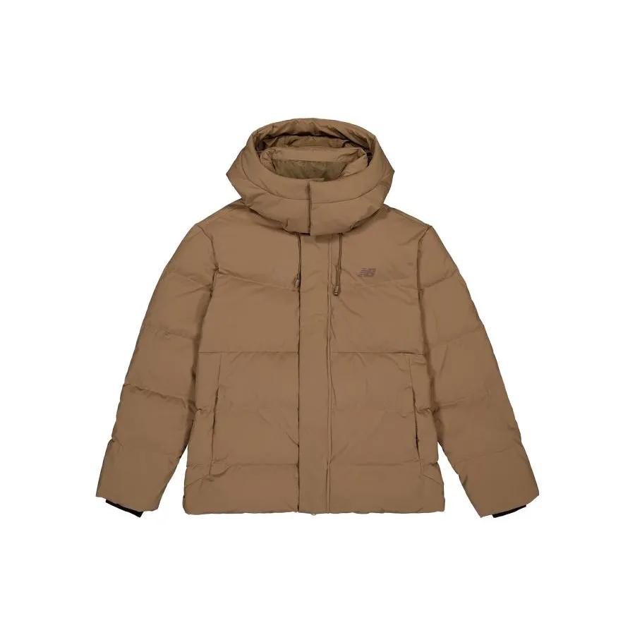 New Balance Men's Outdoor Collection Down Jacket Men's Brown (Unisex) Down Jackets NPD46121 BWN
