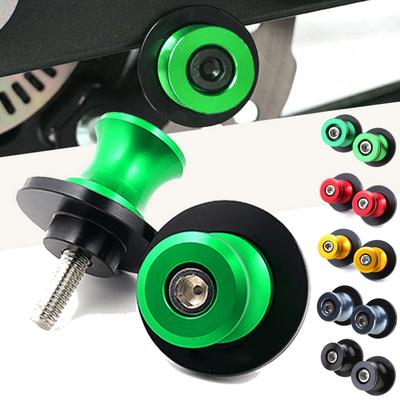 8mm M8 Motorcycle Swing Arm Sliders Spools CNC Swing Arm Stand Screw for Z900 Z1000SX Z650 Z800 Z1000 Z1000R