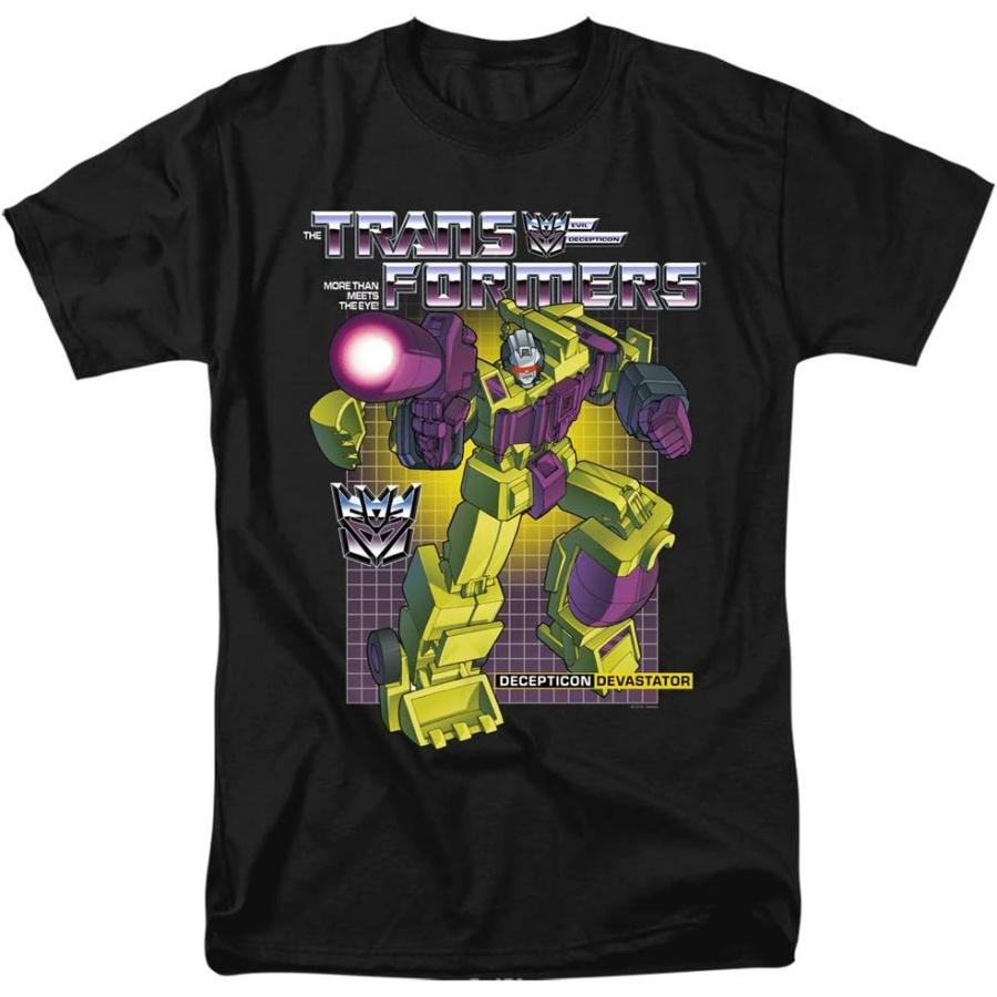 

Transformers T-Shirt Devastator Black Tee XXXXXL різнокольоровий