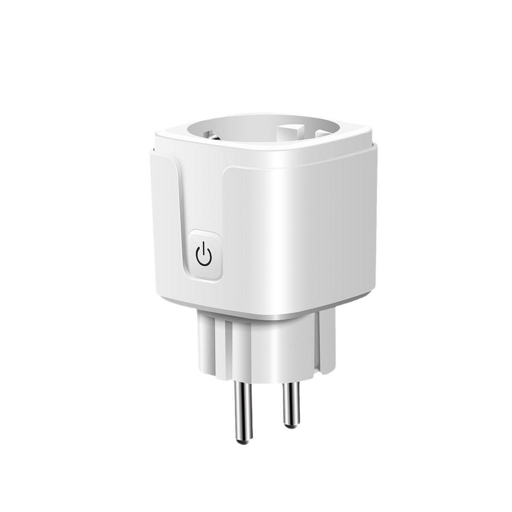 16A WiFi Smart Plug with Power Monitoring, Remote Control via Smart Living App, Compatible with Google Assistant and Alexa