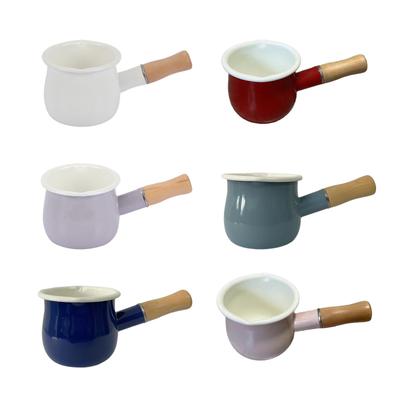 17oz Mini Milk Pan Multipurpose Small Cooking Pot Small Cookware Small Saucepan for Tea Heating Milk Melting Butter Coffee