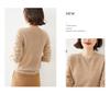 Women's Versatile Long Sleeve Knitted Sweater - Round Neck for Spring, Autumn & Winter