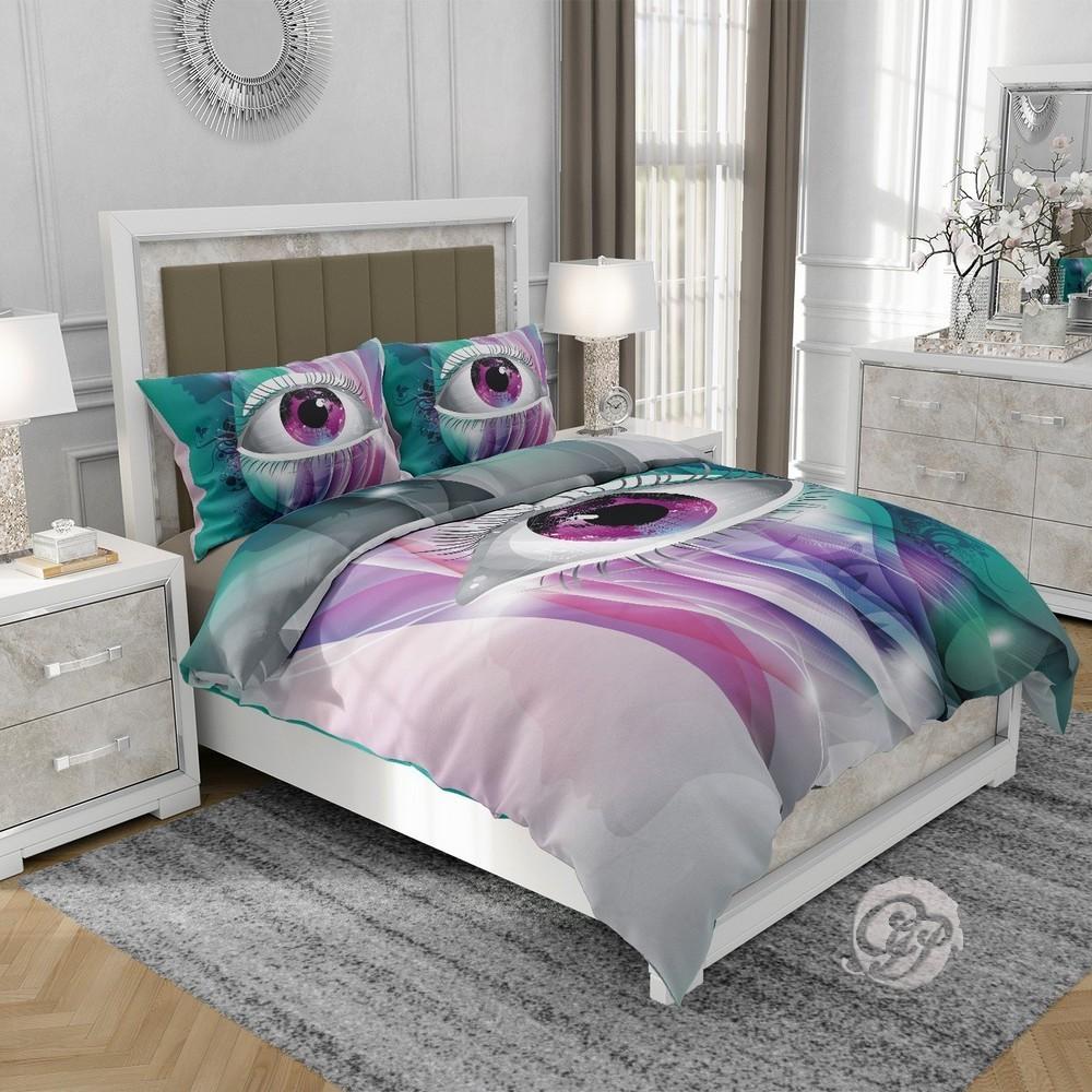 3D cotton satin bedding 160x200cm OKO